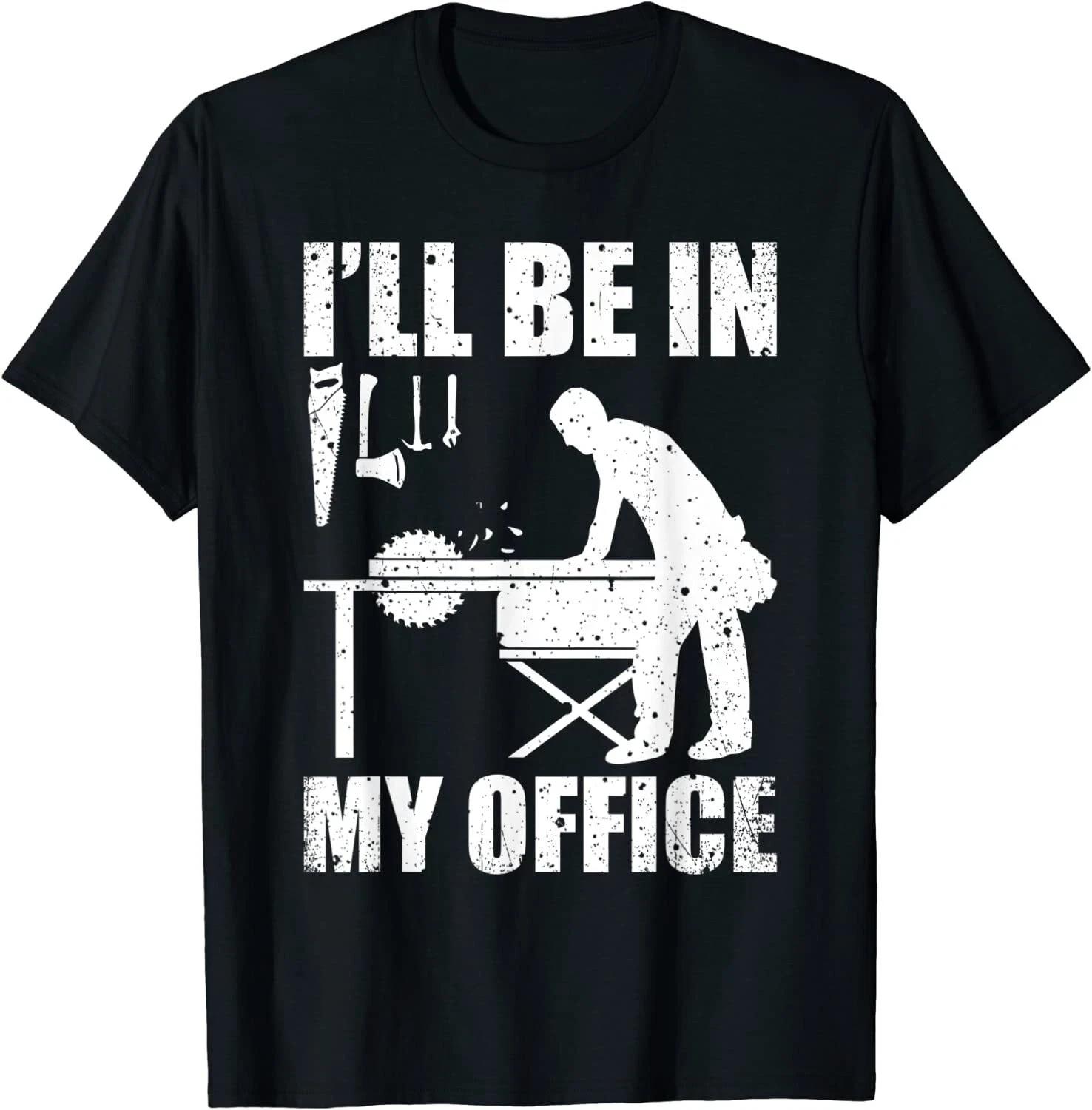Mens Funny Woodworking Carpenter Carpentry Woodworker Unisex T-Shirt S