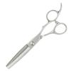 DEEDS GTZ630CT Thinning Approximately Thinning Professional with Case Scissors, 6.0-inch, 25% Rate, Hairdresser, Haircut,