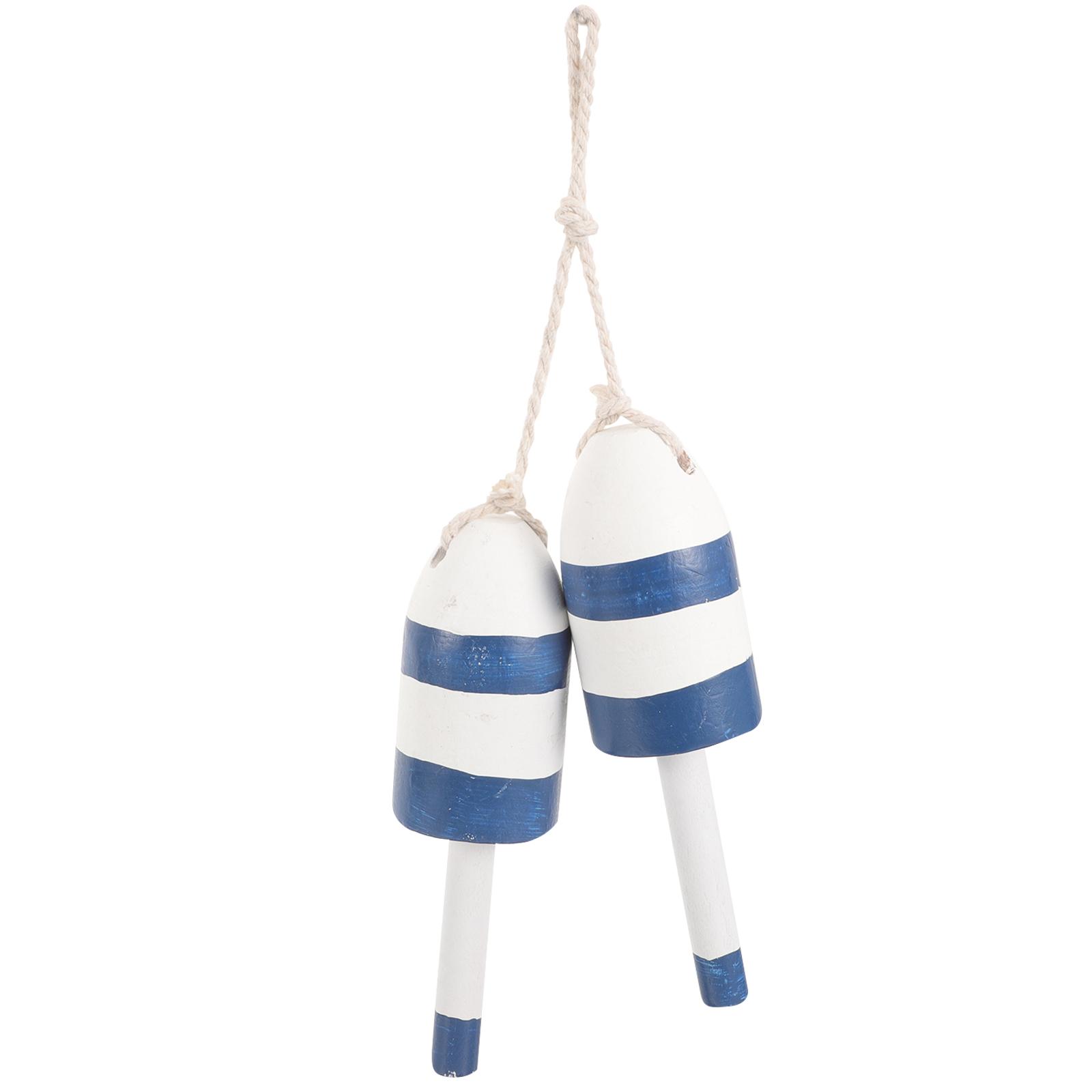 

Blue Float Wall Hanging Decor Mediterranean Wooden Vintage Nautical Wall Art For Home Living Room Bedroom Dorm синий