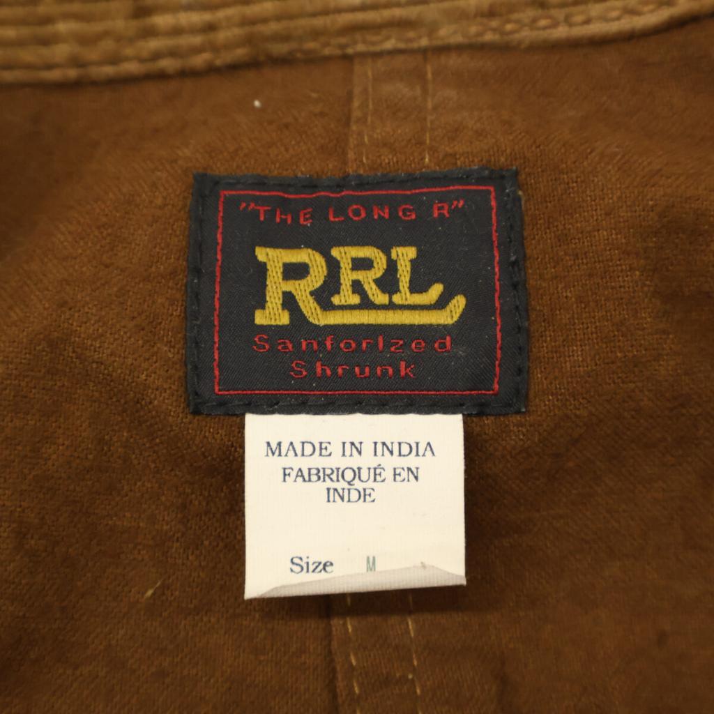 RRL [Domestically Authorized] USED TESLIN Roughout Suede Jacket M BrownUsed