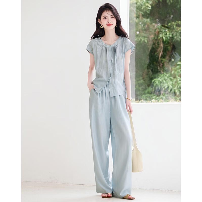 XinFeiYu Elegant Summer Two-Piece Set for Women XL