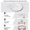 Lin Pan Ultra-thin Round Bedroom Ceiling Light