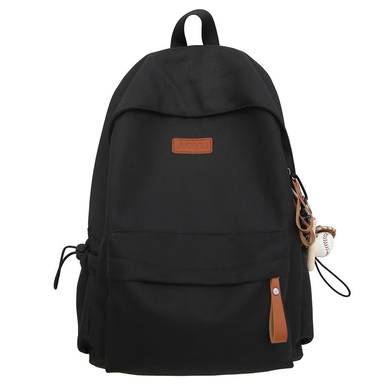 

Мужской дорожный рюкзак, женский рюкзак большой емкости, школьная сумка для школьников чёрный