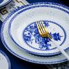 Xiyao Blue and White Linglong Ceramic Dinnerware Set
