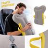 Inflatable Travel Portable Outdoor Cushion For, Airplane, Car and Train Use