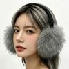Solid Color Winter Earmuffs Ear Cap Ear Mask Cute Faux Fur Plush Earmuffs  Men