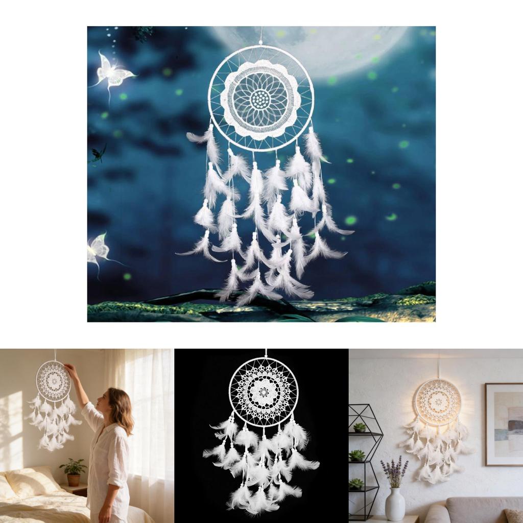 Scandinavian Style Abs Dreamcatcher Wall Art For Living Room Bedroom Gift