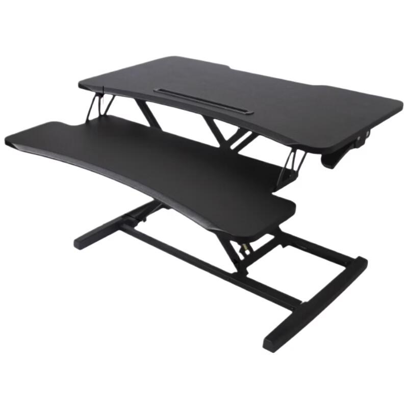 ECOLA D007BK Dual-Platform Adjustable Laptop & Monitor Stand