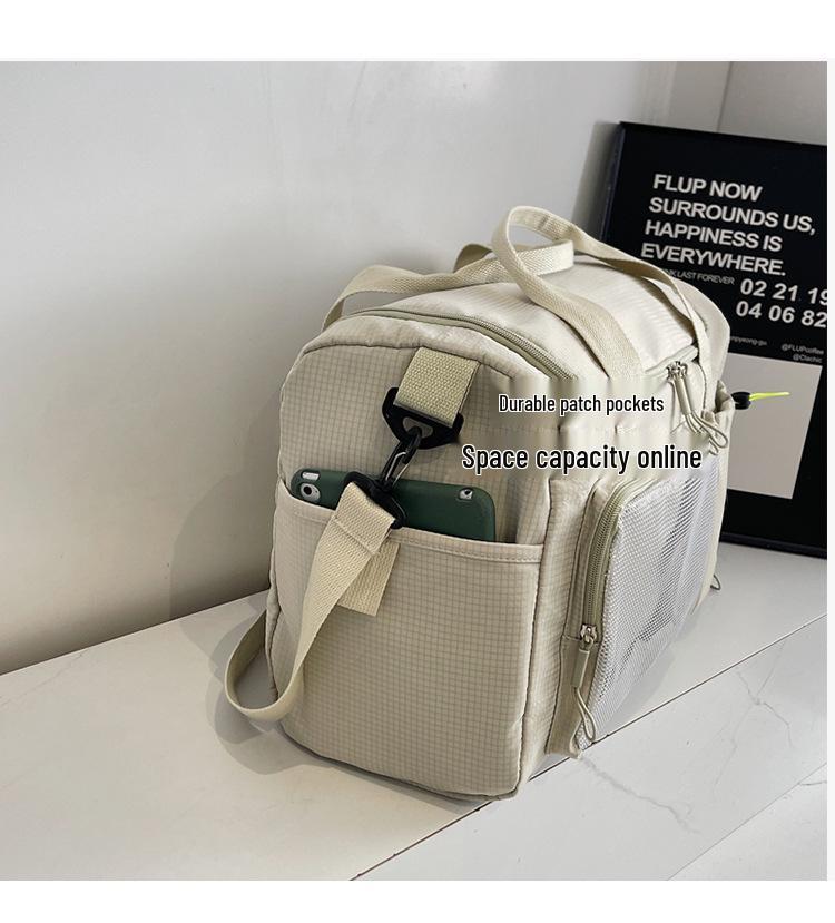 Damska Lekka Torba Fitness o Dużej Pojemności - Separacja Mokra/Sucha na Pływanie, Sporty i Krótkie Wyjazdy