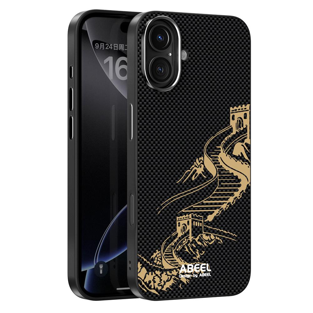 ABEEL For iPhone 16 Case Compatible with MagSafe Ultra Slim PC TPU Phone Back Cover