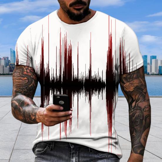 

Мужская футболка, свободный пуловер, мужская рубашка из полиэстера, летняя повседневная футболка для мальчиков-подростков, мужская футболка, уличный костюм