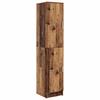 Highboard Reclaimed Wood 35 X 39 X 168 Cm