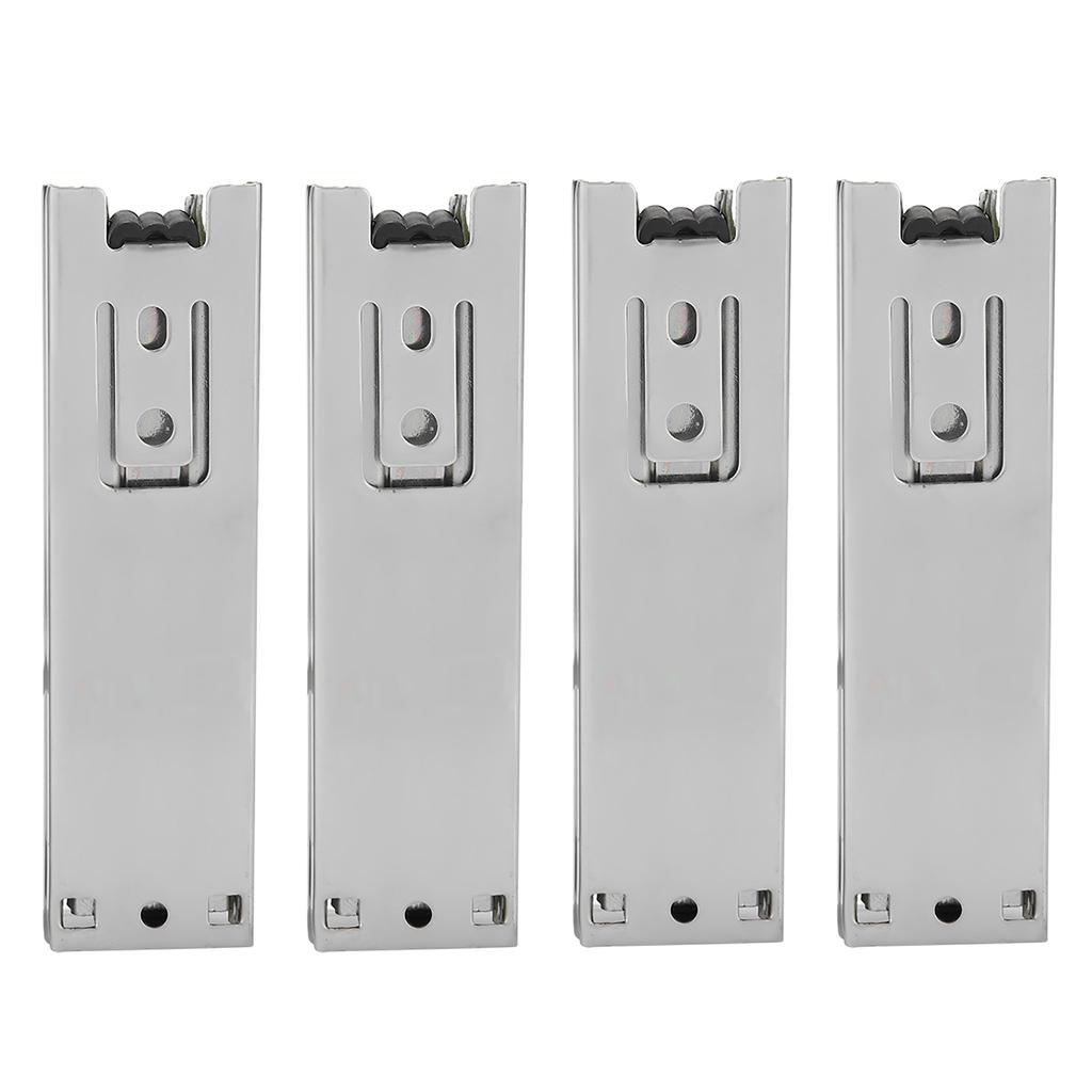 2PCS 5in Mini Short Drawer Slides 35mm Width 3 Section Full Extension Drawer Slides Rail for Cabinets
