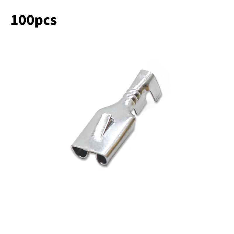 Copper Electronics Tinned Spade Terminal Connectors Automotive Applications