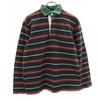 Barbarian Border Pattern Long Sleeve Lager Shirt S Black Men's Used