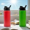 1-10PCS 600ml Aluminum Sports Water Bottle Leak Proof Lightweight Design for Cycling Hiking Gym BPA Free Canteen