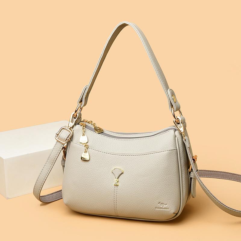 Fashionable Single-shoulder Crossbody Bag, Simple Mom Bag, Retro Small Square Bag