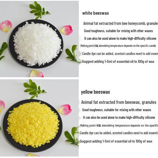 Beeswax & Soy Wax Candle Kit: DIY Materials for Scented, Smokeless Festive Candles