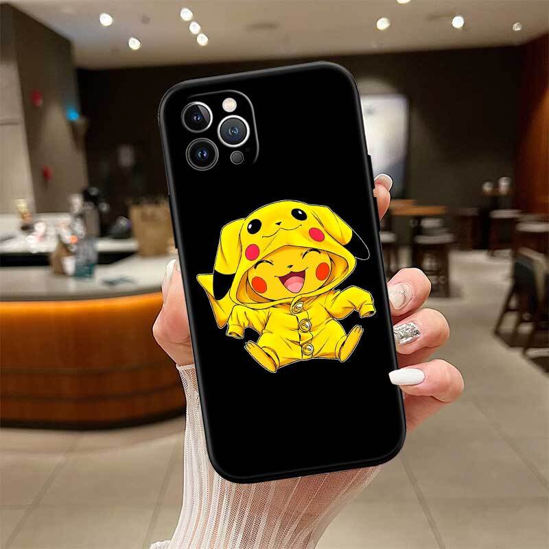 Cute Pokemon Phone Case for Samsung S20 S21 S21S S22 S23 S24 FE Ultra Plus Lite F06 F16 M06 M16 M56 A07 A17 A36 A37 A55 A57
