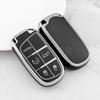 5 Buttons Tpu Smart Auto Key Fob Case Cover For Jeep Cherokee Wrangler Compass Renegade Grand Patriot Grand Keychain