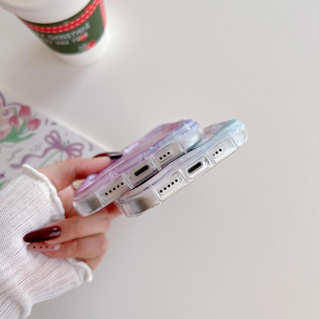 Silicone Case for Xiaomi Redmi Note 14 13 Samsung A56 A26 A36 Oppo A3 A5 Pro Tecno Spark 30C Funda Cartoon Butterfly Flowers Cover Soft TPU Bumper