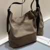 Women's Large Capacity Two-Te Canvas Hobo Tote Bag Hot-Selling Commuter Shoulder Handbag for Stylish Everyday Use