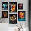 Abstract Colorful Cocktail Exploration Rendered Posters Prints Bar Painting Wall Art Pictures for Restaurant Drinking Room Decor