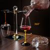 500ml Crystal Goblet Ergonomic Holder Wine Decanter Glass Cup  Cocktails