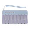 Mini Keyboard Piano Toy with Colorful Lights Toddler Pocket Travel Piano Keyboard Portable Musical Instrument Toy
