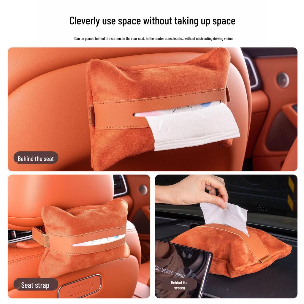 AITO M7 M8 M9 Magnetic Car Tissue Box: Fits 26 Models, Pull-out Storage & Decoration Accessory.