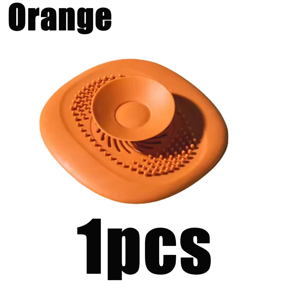 1/4pcs Kitchen Sink Plug Filter Drain Cover Stopper Sewer Deodorizing Pad Cover Insect Proof Floor Drain For Bathroom Waterway