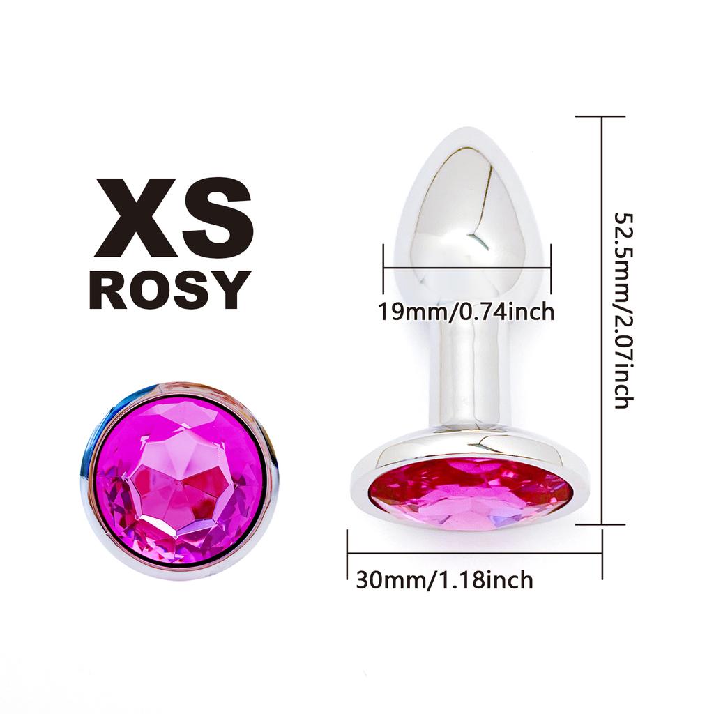 Metal Anal Plug for Women Men Couples Butt Plug Butt Toy Dildo Adult Game Masturbator Anal Diamond Sex Toy for Adult Products