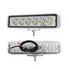 6 Inch 6 LED 18W White Off Road Excavator Work Light Bar LED Work Lamp For Truck For ATV Boat Car Driving Assistance Lights