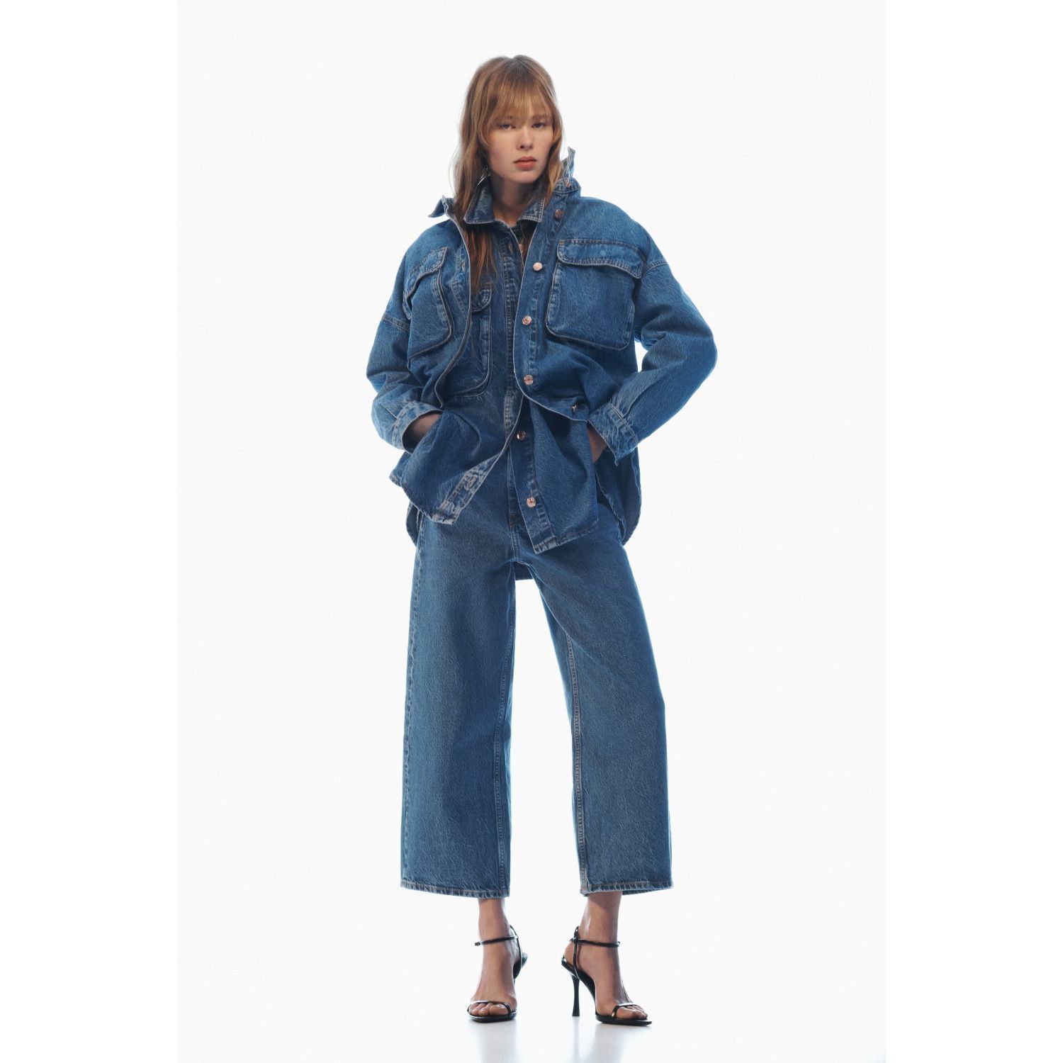 

JEANS Z1975 HIGH RISE WIDE LEG