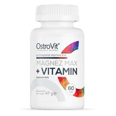 OstroVit Magnezyum Max+VİTAMİN, 60 Tablet