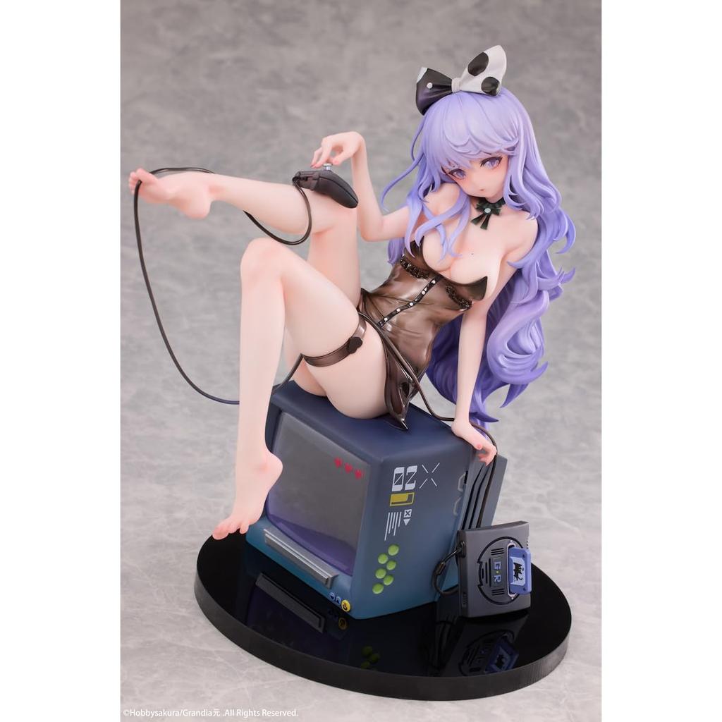 Hobby Sakura Game Girl illustration by Grandia scale painted PVC and ABS approximately 210mm tall Gen, 1/6 figure, (including base)