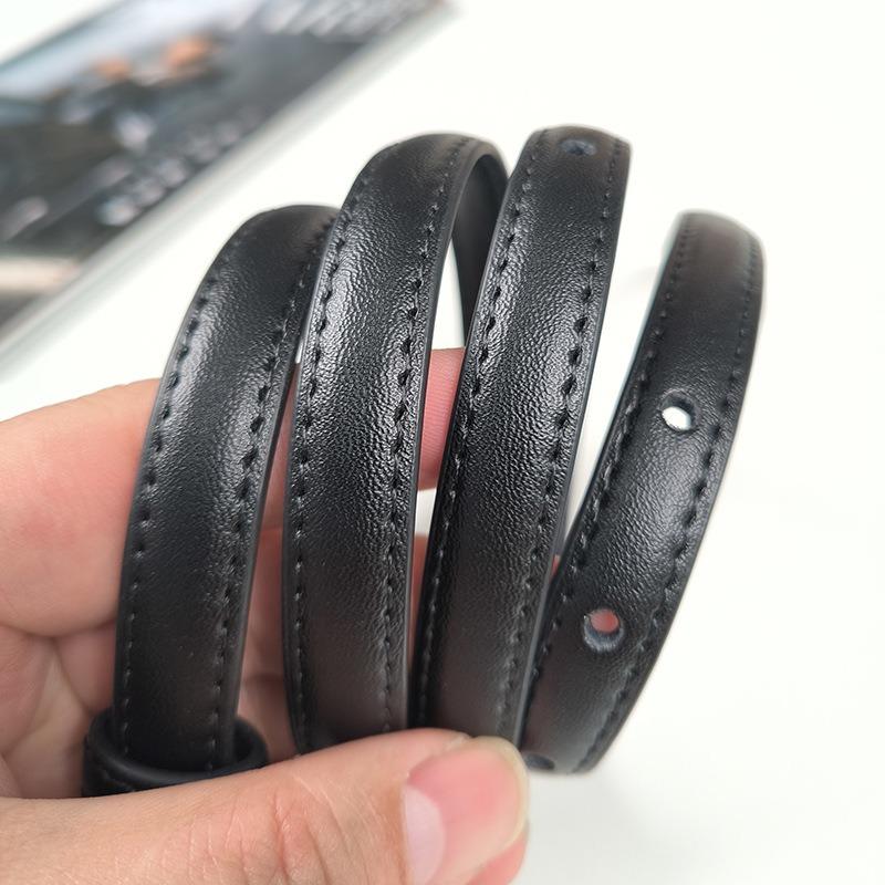 elt pring and summer new alloy pin buckle belt fashionable versatile waist belt with casual pants leather