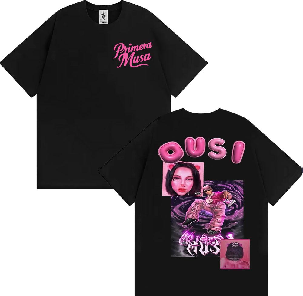 Omar Courtz Primera Musa Graphic T Shirt Men Women Clothing Hip Hop Fashion Tshirt Harajuku Casual Cotton Short Sleeve Tshirts
