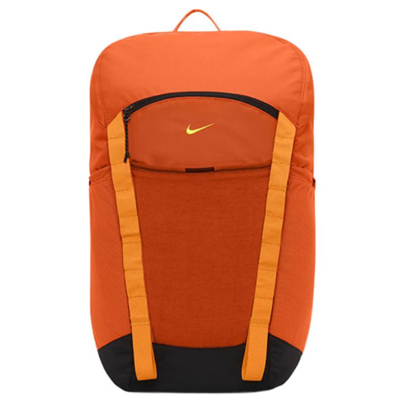 Nike Fabric Backpack Regular Unisex Orange Lightweight Casual DJ9677-819
