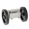 Digital 5-digit Rolling Wheel Counter 0- 9.9 Counting Range Roll Type Length Counter  . Speed 350 Rpm Rolling Wheel Measuring Counter with Reset f