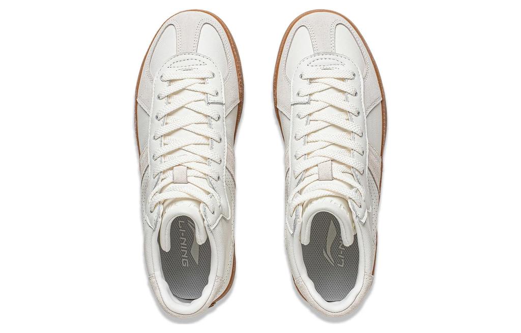 Li Ning Cloud Sichuan HI Slip Resistant, Abrasion Resistant, Breathable High top Casual Shoes Women's Mist White AGCT302-1