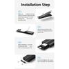 Aluminum M.2 NVMe Enclosure USB3.2 20Gbps Transfer Speed Heat Dissipation Easy Installation for 2230 2242 2260 2280