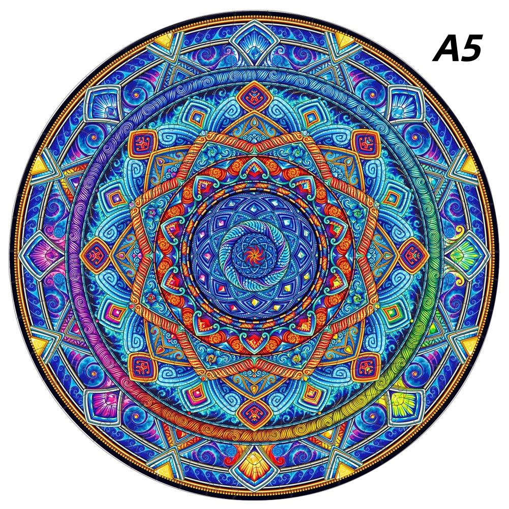 Colorful Dream Starry Sky Wooden Jigsaw Puzzle - DIY Intelligent Toy for Kids Adults - Perfect for Christmas Halloween Birthda