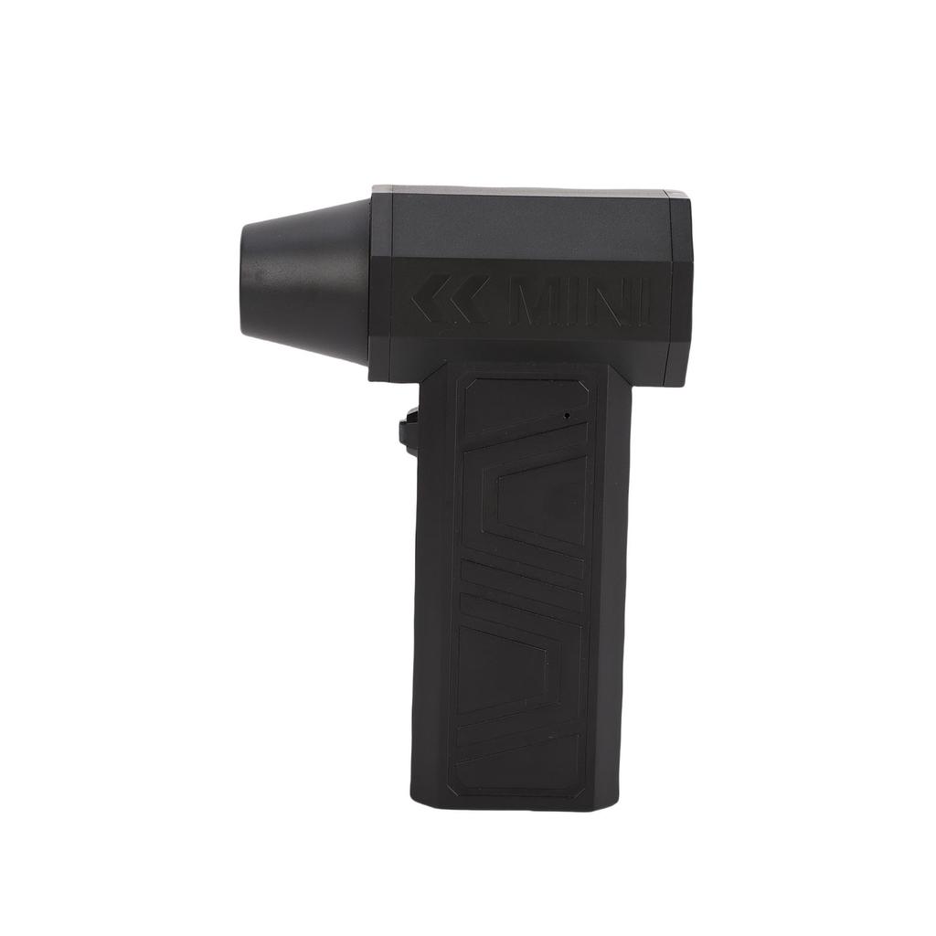 Electric Air Duster Cordless Air Duster Blower Turbo Fan 4000mAh Battery for Computer Keyboard House Outdoor Car Black