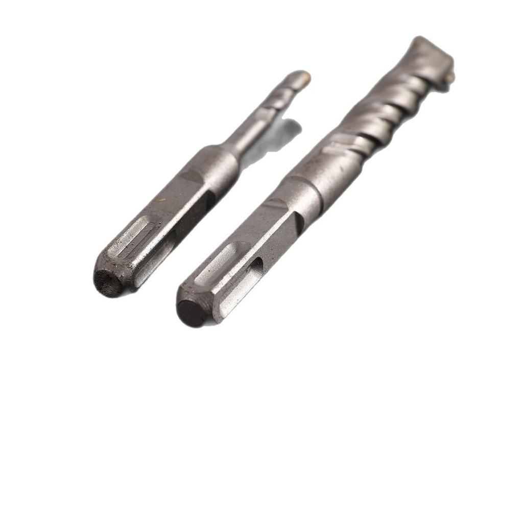 New Square Shank Flat Head Drill Bit for Four-Hole Impact Hammer, Ideal for Concrete, Through-Wall, Wall-Piercing, Grooving