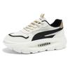 Thick-soled Heightening Men's Shoes Spring Mesh Casual Dad Shoes 2025 New Trendy Shoes Student Sports Shoes Youth