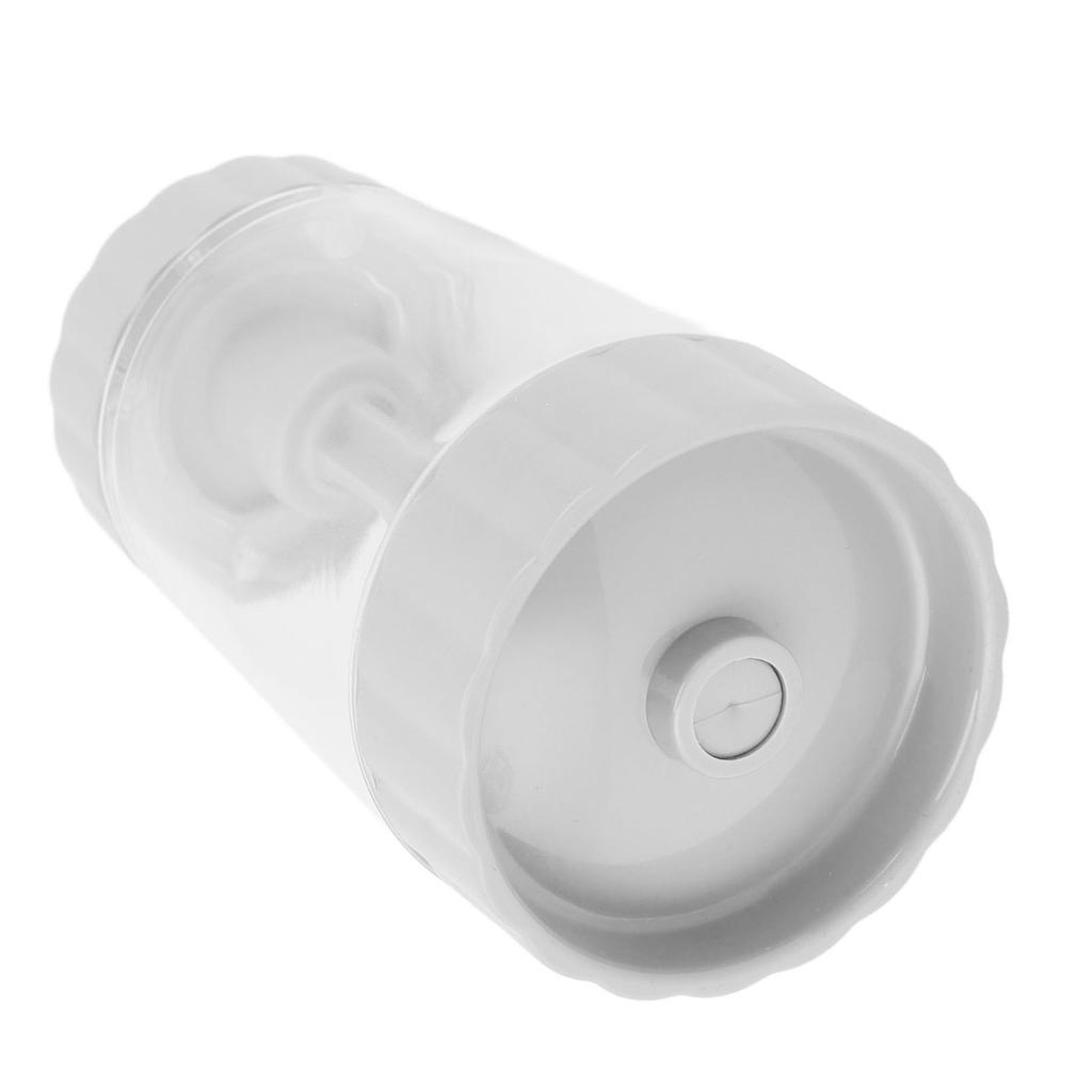 Kvantitativ saltbøsse 0,5g Presis kontroll Måling Krydderflaske for Kjøkken Husholdning Hvit