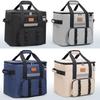 Large Capacity Waterproof Insulated Picnic Bag with Oxford Cloth and Portable Folding Double Shoulder Design