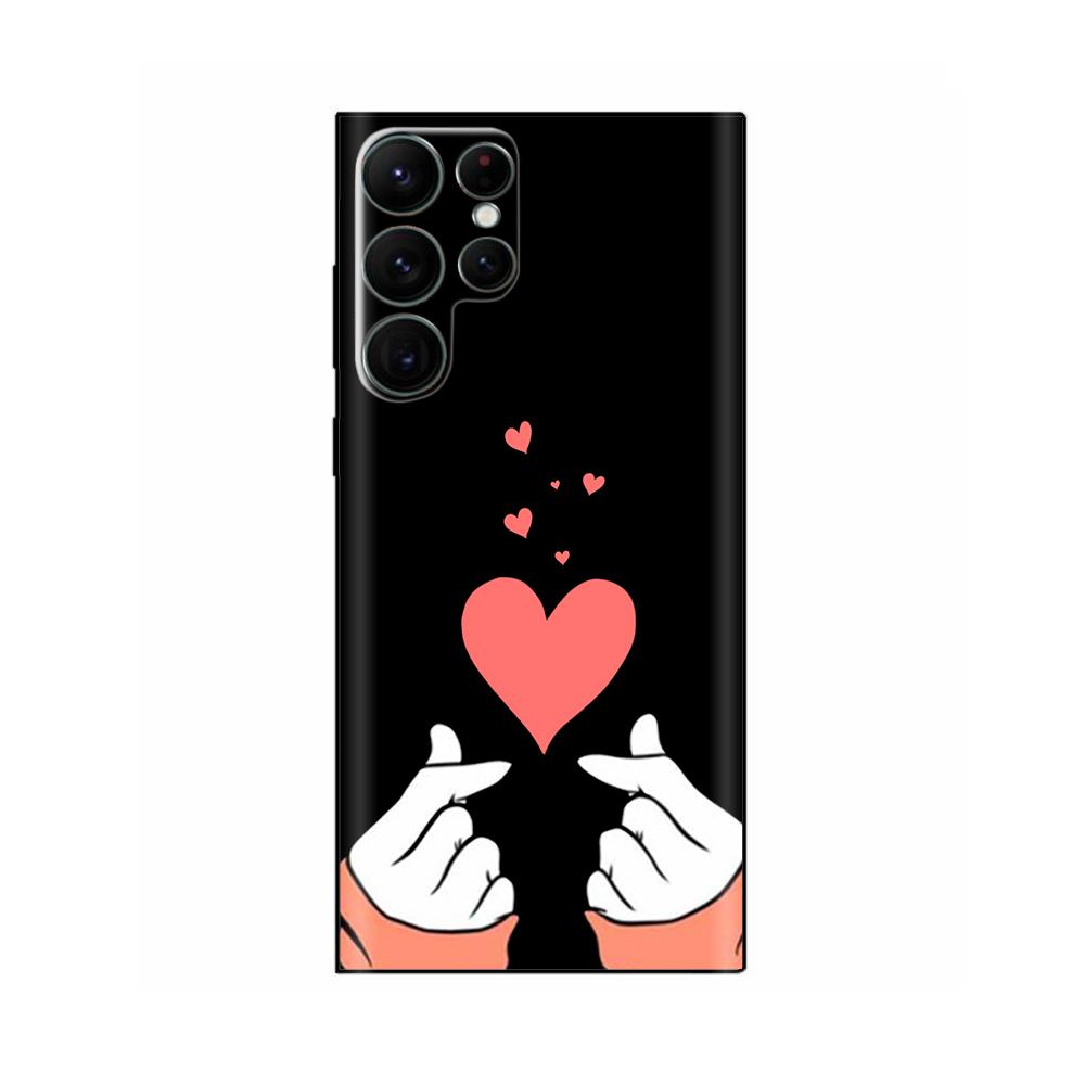 For Samsung S22 Ultra Case S22 Plus Cute Cartoon Cover Case For Samsung GalaxyS22 Ultra S22 Plus S 22 Phone Cases Soft TPU Funda