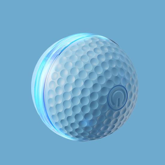 Electric Rolling Ball Cat Toy Automatic Moving Smart Ball with Light Interactive Kitten Teaser for Indoor Cats Bored Relief